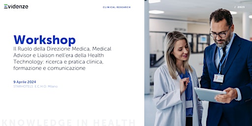 Hauptbild für Direzione Medica,Medical Advisor e Liaison nell'era della Health Technology