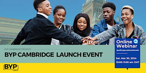BYP Cambridge Launch Event primary image