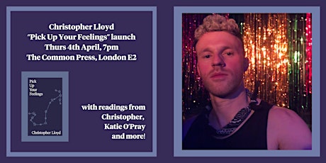 Christopher Lloyd queer poetry book launch!