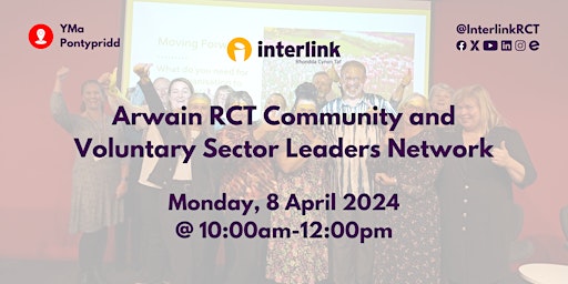 Arwain RCT Community and Voluntary Sector Leaders Network primary image