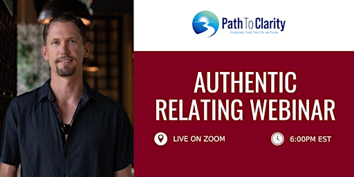 Primaire afbeelding van Authentic Relating Webinar