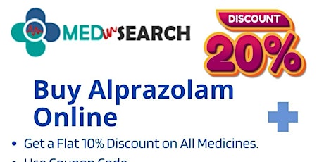 Buy Alprazolam Online Deal With Discount