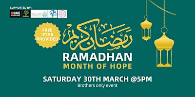 Imagem principal do evento Ramadan - Month of Hope