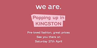 Primaire afbeelding van Kingston Preloved Fashion Pop-Up