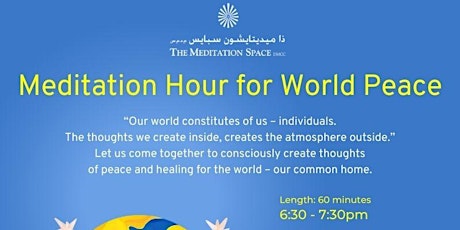 Meditation Hour for World Peace