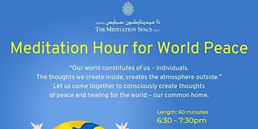 Immagine principale di Meditation Hour for World Peace 