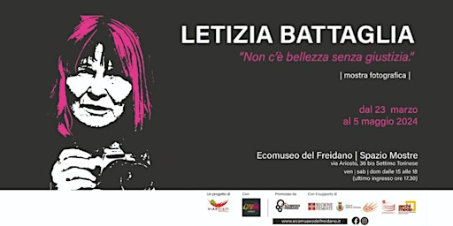 Immagine principale di Visita guidata mostra "LETIZIA BATTAGLIA _Non c'è bellezza senza giustizia" 