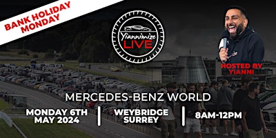 Imagem principal do evento Yiannimize Live Mercedes-Benz World - Hosted by Yianni