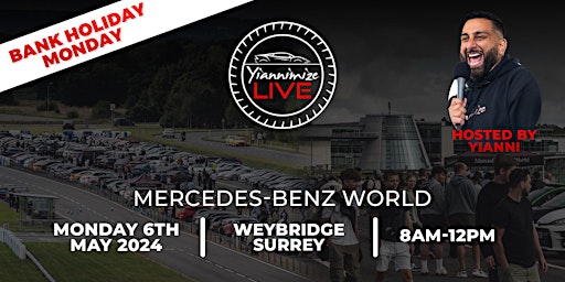 Primaire afbeelding van Yiannimize Live Mercedes-Benz World - Hosted by Yianni