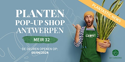 Primaire afbeelding van MyGreens - Planten pop-up shop Antwerpen