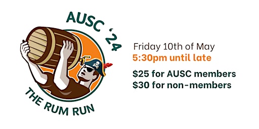 Primaire afbeelding van The Rum Run 2024 - AUSC Pubcrawl