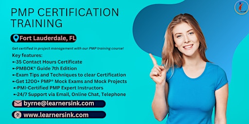 Imagen principal de PMP Exam Certification Classroom Training Course in Fort Lauderdale, FL