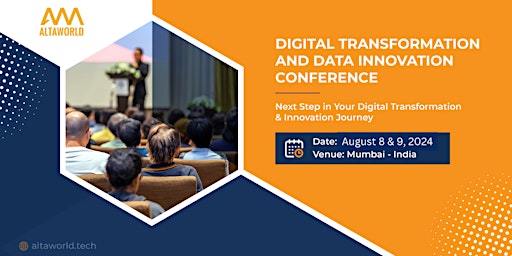 DIGITAL TRANSFORMATION AND DATA INNOVATION CONFERENCE primary image