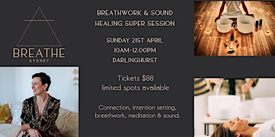 Breathwork, Reiki & Sound Healing Super Session primary image