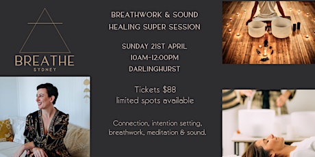 Breathwork, Meditation & Sound Healing Super Session