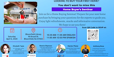 Primaire afbeelding van First Time Homebuyer Seminar and Down payment Assistance