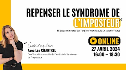 Repenser le Syndrome de l'Imposteur™ • Conférence exclusive ONLINE !