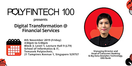 PolyFinTech 100 presents Digital Transformation @ Financial Services primary image