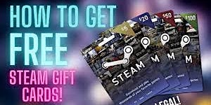 Imagem principal de {{WORKING}} STEAM FREE GIFT CARD CODES GENERATOR NO SURVEY!!