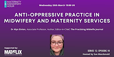 Anti-oppressive practice in midwifery and maternity services primary image