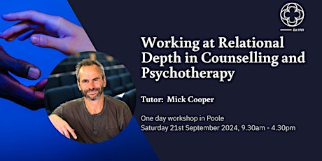 Working at Relational Depth in Counselling and Psychotherapy