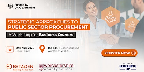 Workshop | Strategic Approaches to Public Sector Procurement