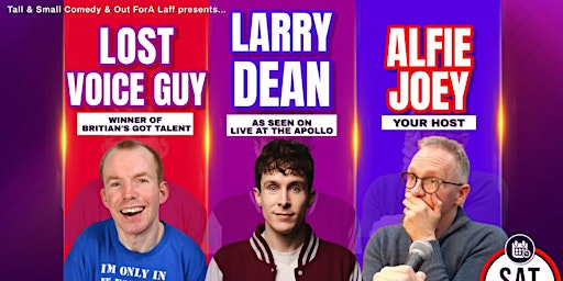 Hauptbild für Comedy Night with Larry Dean & Lost Voice Guy