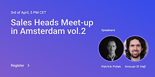 Primaire afbeelding van Join Sales Heads Meet-up vol.2