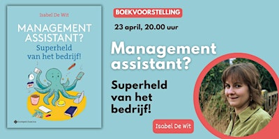 Primaire afbeelding van Boekvoorstelling: Management assistant? Superheld van het bedrijf!