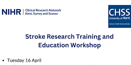 Stroke Research Training and Education Workshop primary image