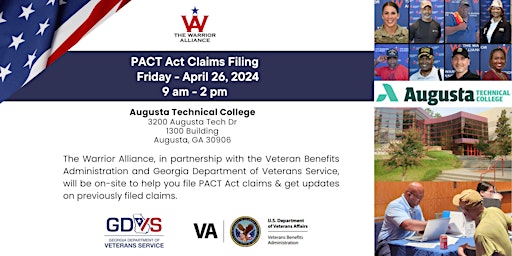 Imagen principal de TWA/ VA PACT ACT Pre-Registration Closed.  WALK INS WELCOMED !