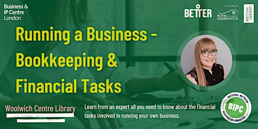 Immagine principale di Running a Business - Bookkeeping & Financial Tasks 