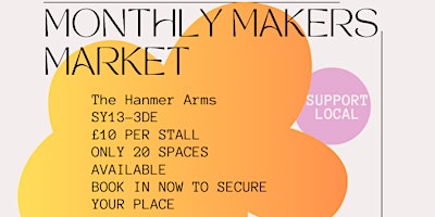 Imagen principal de May Makers Market at The Hanmer Arms