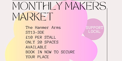 Hauptbild für June Makers Market at The Hanmer Arms