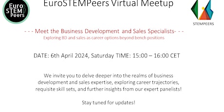 EuroSTEMPeers Virtual Meetup