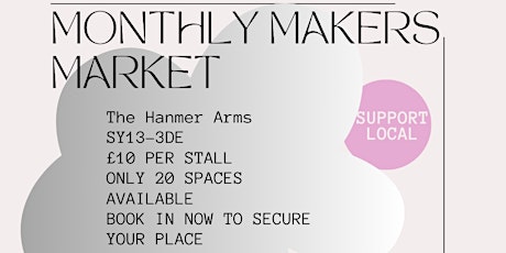 July Makers Market at The Hanmer Arms