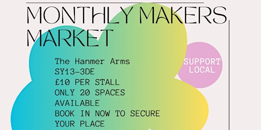 Image principale de August Makers Market at The Hanmer Arms