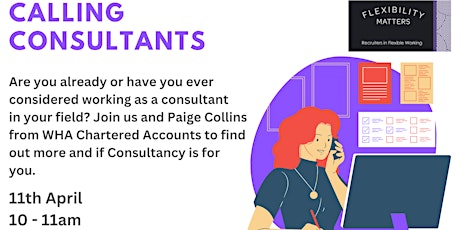 Are you or have you ever considered working as a consultant? primary image