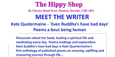 Hauptbild für Meet The Writer - Kate Quartermaine's 'Even Buddha's Have Bad Days'