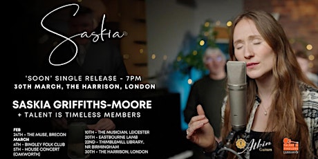 Saskia Griffiths-Moore | 'Soon' Single Launch | London
