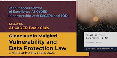 Image principale de AI-CoDED Book Club - Vulnerability and Data Protection Law
