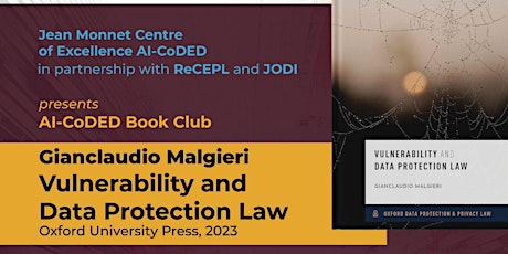 AI-CoDED Book Club - Vulnerability and Data Protection Law