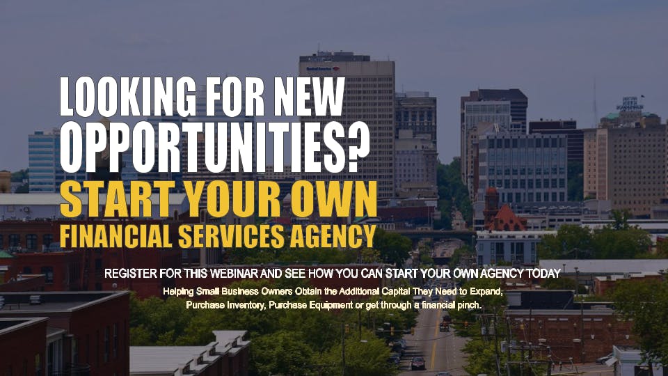 Start your Own Financial Services Agency Virginia Beach VA
