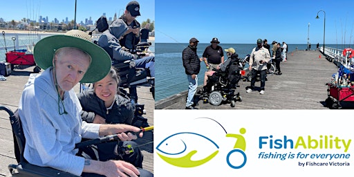 Primaire afbeelding van FishAbility by Fishcare:  Disability-friendly Fishing - Albert Park (Jetty)