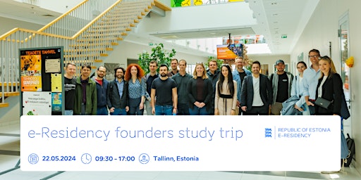 Primaire afbeelding van E-resident Founders Ecosystem Study Trip