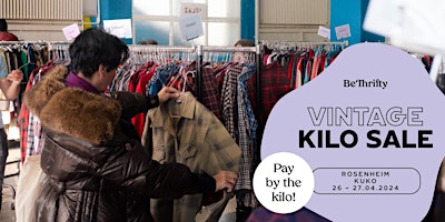 BeThrifty Vintage Kilo Sale | Rosenheim | 26. & 27. April  primärbild