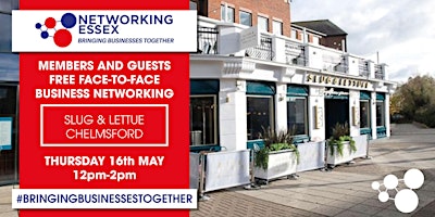 Imagem principal do evento (FREE) Networking Essex Chelmsford Thursday 16th May 12pm-2pm