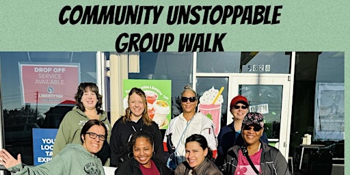 Community Unstoppable Group Walk primary image