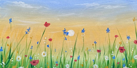 Paint & Unwind at Wiper and True Taproom, Bristol - "Spring Meadow"