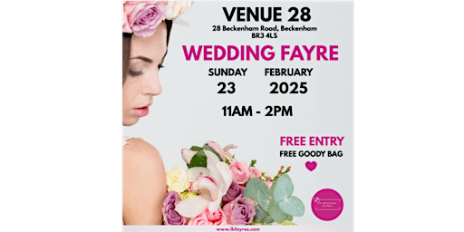 Primaire afbeelding van LK Wedding Fayre Venue 28 - Beckenham